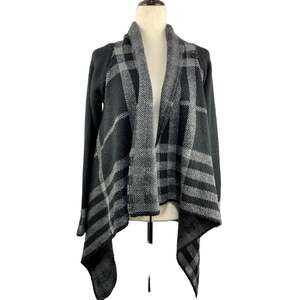 FYLO 10% Wool 5% Alpaca Asymmetrical Drape Neck Sweater Size S